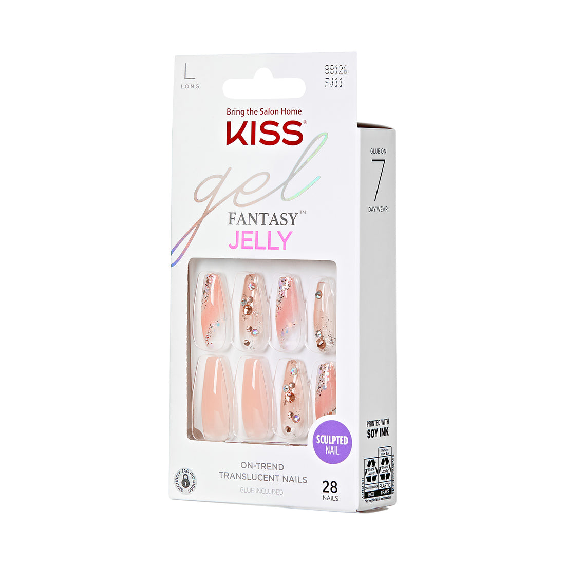 KISS Jelly Fantasy Nails - Jelly Cat